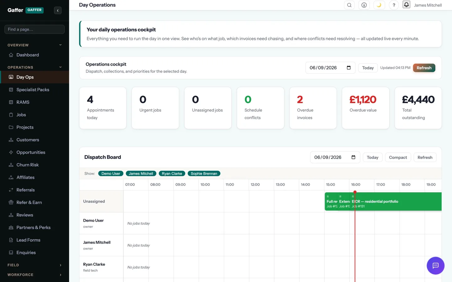 Jobs & Scheduling in Gaffer